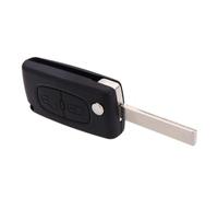 ROMISBABA Coque Clé Plip Voiture Boutons Pliable Compatible Housse Clé Plastique Remplacement Télécommande Portable