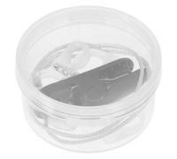 ROMISBABA Cordon Anti-perte Réglable pour Appareil Auditif avec Clip de Maintien, Protecteur en Silicone Gris, Lanière Sécurisée pour Garçon et Filles et Personnes Âgées, Accessoire Confort