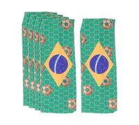 ROMISBABA Coupe du Monde Lot de 5 Bandeaux de Sport en Polyester, Absorption Rapide Sueur et Antidérapant, pour Cheveux Lors des Matchs de Football Nationaux la Salle de Sport