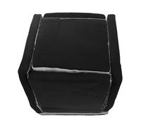 ROMISBABA Couvercle Insonorisant pour Pompe à Eau 28 CM X 25 CM, Enceinte Insonorisée en Mousse Épaisse Noire, Boîtier Bruit Compatible Surpresseur, Couverture Antibruit pour Générateur