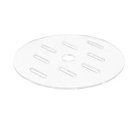 ROMISBABA Couvercle Rond D’Aquarium en Acrylique Transparent 18 CM, Couvercle Grillagé Anti-Saut pour Réservoir, Accessoire de Protection pour Poissons, Tortues et Terrariums, Prévention