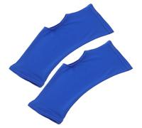 ROMISBABA Couvre-Chaussures de Football pour Gazon Synthétique Protection Respirante et Antidérapante Manchons Légers en Tissu Résistant Bleu Marine 1 Paire pour Adultes Équipement