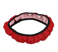 ROMISBABA Couvre Volant Voiture Antidérapant Respirant Microfibre Élastique Protecteur pour SUV et Voiture Housse Absorbant la Transpiration et Confortable Toute Saison pour Femmes