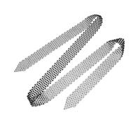 ROMISBABA Cravate pour Costume Femme, Accessoire Danse Paillettes Noir Blanc, Cravate Féminine Brillante pour Spectacle et Uniforme, Taille Unique