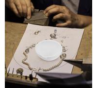 ROMISBABA Creuset de Fusion en Quartz 7 Pièces pour Laboratoire, Creuset Résistant Haute Température, Accessoire de Recherche Précis pour Fusion Métal Précieux et Bijouterie