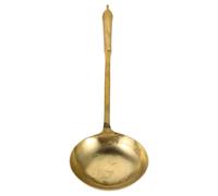 ROMISBABA Cuillère à Poignée Longue Cuillère Pour De Cuisine Golden