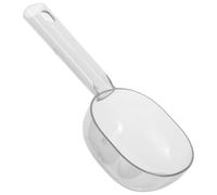ROMISBABA Cuillère Doseuse à Long Manche en Plastique Transparent, Spatule Multifonction pour Farine, Céréales et Riz, Ustensile Cuisine Pratique et Facile à Nettoyer, Usage Domestique