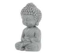 ROMISBABA Décoration Aquarium Poisson Sculpture de Bouddha en Résine Synthétique, Design Créatif et Délicat, pour Divers Espaces et Aquariums