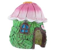 ROMISBABA Décoration Aquarium Résine Fleur Cachette Reptile Maison Tortue Vivarium Ornement Simulation Grotte pour Aquarium et Terrarium Couleur Aléatoire Couleur Aléatoire