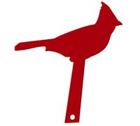 ROMISBABA Décoration Boîte Aux Lettres en Acrylique D'oiseau Ornement Jardin Durable Piquet Décoratif Compact pour Extérieure