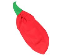 ROMISBABA Déguisement de Piment Garçon et Filles en Tissu Doux, Costume Cosplay Légumes pour Fête et Spectacle, Tenue de Soirée Colorée Taille Large, Accessoires Cosplay pour Garçon