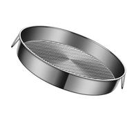 ROMISBABA Disque Vapeur Acier Inoxydable Plateau à Vapeur Convexe Antidérapant Panier Cuisine pour Buns Poissons Légumes Santé