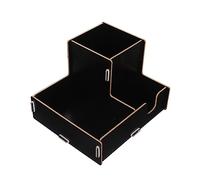 ROMISBABA Distributeur de Gobelets Jetables avec Compartiments Rangement pour Pailles Support Multifonction pour Bar et Maison Pratique et Robuste