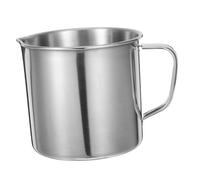 ROMISBABA Doseur Inox Gradué Tasse de Mesure Résistante Corrosion pour Laboratoire Lecture Facile et Précise avec Échelle Graduée