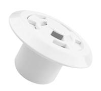 ROMISBABA Écumoire de Piscine avec Orifice de Débordement Évacuation Eau Uniforme pour Entretien de Piscine Connecteur de Pouce Accessoire Pratique et Durable