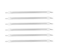 ROMISBABA Élément Chauffant en Quartz Infrarouge 26 CM Tube Chauffant Électrique pour Chauffage Rapide Diffusion Uniforme de Chaleur 6 Pièces pour Four et Appareil de Chauffage