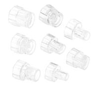 ROMISBABA Embouts de Nettoyage 8 Pièces Accessoires pour Machine Faciale à Bulles d'Oxygène Conseils pour Gommage et Soin du Visage en Institut