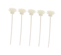ROMISBABA Ensemble de 5 Set de Bâtons Diffuseurs Rotin Parfumés Au Chrysanthème Recharges Aromatiques pour Diffuseur Huiles Essentielles Bâtonnets Straight pour Maison et Bureau