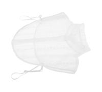 ROMISBABA Faux Col Amovible Pour Femme Collier Ras Du Cou Plissé Pour Chemise De Bureau Faux Col Pour Tenues Professionnelles