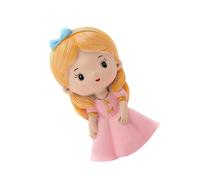 ROMISBABA Figurine Princesse en Résine pour Décoration de Gâteau, Ornement de Table Créatif, Décoration Intérieure et Fête, 1 Pièce, pour Anniversaire et Pâtisserie