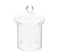 ROMISBABA Filtre à Thé en Verre Couvercle, Infuseur Pratique et Résistant la Déformation, Capacité 600ml, Maison Bureau
