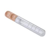 ROMISBABA Filtre à Thé Verre Transparent Créatif Infuseur Tube Gradué pour Infusion Maison Bureau et Fête Outil Pratique pour Amateurs de Thé