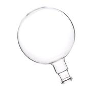 ROMISBABA Fiole sans Bavures en Verre à Unique à Fond Rond de Laboratoire et Étanche, Simple en Recherche Scientifique