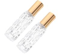 ROMISBABA Flacon Vaporisateur D'amer en Verre Cristal 30ml Spray Rechargeable Doré pour Cocktails Bar Restaurant Lot De 2 Bouteilles Atomiseur à Absinthe Usage Professionnel