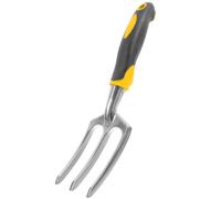 ROMISBABA Fourche de Jardinage Acier Inoxydable Petit Râteau à Main pour Plantes Sol et Culture Outil Robuste et Ergonomique pour Fleurs Légumes et Bonsaï