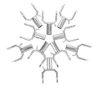 ROMISBABA Fourches de Support et Soutien des Branches de Pêchers et Orangers pour Fruitiers Lot de 10 Argenté, Haute Dureté et Léger, pour Jardinage