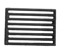 ROMISBABA Foyer Rectangulaire Métal Épais pour Barbecue et Cheminée Fonte Résistante à Haute Température Support Robuste pour Cuisson Extérieure Polyvalente