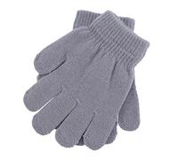 ROMISBABA Gants Garçon Fille Tricotés Ans Automne Hiver Five Finger Full Finger Chauds Extensibles pour Garçon Fille Gris
