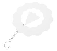 ROMISBABA Girouette de Noël à Sublimation en Aluminium 200X200X1 MM Décoration Suspendue Double Face Personnalisable Éolienne à Sublimation pour Jardin Balcon et Terrasse