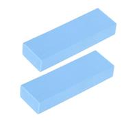 ROMISBABA Gomme En Daim 2 Pièces Bleu Carré 8cm Éponge Nettoyante Pour Chaussures Imperméable Kit Nettoyage Sneaker Polyvalent Pour Daim Et Chaussures De Sport