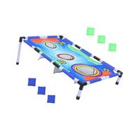 ROMISBABA Jeu Pelouse Parc Haricots Main-Œil Extérieur Travail D'Équipe Plage Lancer Planche Favorise Arrière-Cour Enfants De Sable Réaction Activité Lancer Améliore