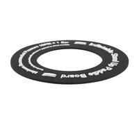ROMISBABA Joint Rond Unique de Remplacement en PVC Flexible et Anti-Usure pour Planche de Surf Gonflable, Coussinet de Valve Noir Adapté Paddle et Matelas Gonflable