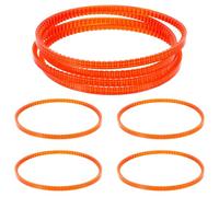 ROMISBABA Kit 8 Pièces Courroies de Rechange en Plastique pour Machine à Barbe à Papa Électrique, Compatible Appareils Commerciaux, Pièces de Machines pour Barbe à Papa, Entretien Facile et