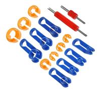 ROMISBABA Kit de 16 Pièces D’Outils de Déconnexion Rapide pour Conduites Climatisation Voiture, Acier et Plastique, Outil de Retrait de Ligne Réfrigérant et Durite Refroidissement, Adapté