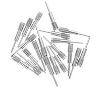ROMISBABA Kit de 20 Extracteurs de Goupilles en Acier et Cuivre pour Bracelet de Montre Argenté, Outil Pratique pour Retirer Maillons et Entretien de Montre