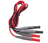 ROMISBABA Kit de Cordons de Test Flexibles pour Multimètre 2pcs, Sondes à Aiguilles en Alliage, Performances Stables, Usage Professionnel pour Ligne de Test Automobile