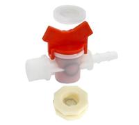 ROMISBABA Kit de Robinet pour Abreuvoir Lapin Connecteur et Soupape Automatique Compatible Systèmes d'Abreuvement et Récupérateurs d'eau