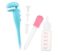 ROMISBABA Kitten Feeding Bottle Set with Nipples for Puppies and Small Pets Lightweight Milk Feeder for Kittens Puppies Guinea Pigs Ferrets Rabbits and More