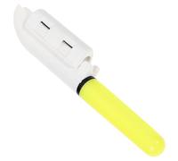 ROMISBABA Lampe Alarme Portable Verte Alerte Sensible pour Nocturne Accessoire Léger et Facile à Fixer aux Bâtons de Pêche