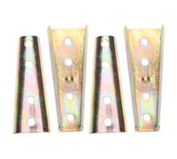 ROMISBABA Loquet de Canapé en Zinc Coloré 12 Cm Lot de 8 Pièces Connecteur Métallique pour Fixation Canapé d'angle Coulissant Accessoire de Meuble Robuste pour Assemblage