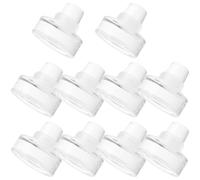 ROMISBABA Lot de 10 Bouchons d'Arrêt de T pour Bouteille de Vin Bouchons Multifonctionnels en Verre et Silicone Étanchéité Optimale Compatibles Bouteilles en Verre Accessoires de Bar