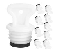 ROMISBABA Lot de 10 Bouchons Étanches en Caoutchouc pour Bouillottes Moyennes 21 MM Bouchons de Rechange Réutilisables Compatibles Petites Bouillottes pour Usage Domestique Bureau et