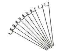 ROMISBABA Lot de 10 Cages À Pigeons avec Barreaux pour Entrée d'oiseaux Pièges À Fil Couvercles De Seau d'alimentation pour Chevaux Barres De Rideau pour Cage À Pigeons Tige