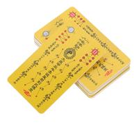 ROMISBABA Lot de 10 Cartes Amulettes Traditionnelles Chinoises Taisui 3X5 CM Décoratives et Amulette Style Feng Shui Protection Spirituelle pour L'Année Lunaire 2024