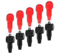 ROMISBABA Lot de 10 Protège Bornes de Batterie en Pvc Isolant, Protection Flexible pour Bornes de Batterie, Facile à Remplacer, Adapté aux Maisons et Lieux Publics
