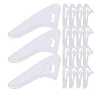 ROMISBABA Lot de 100 Protège-couteaux en Plastique Léger Cuisine, Protège-lames Compact et Transparent, pour Usage Professionnel et Familial
